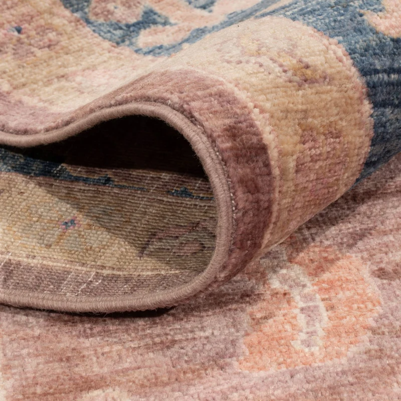 Usak Teppich 204x292cm - Orientteppich - dunkelrot