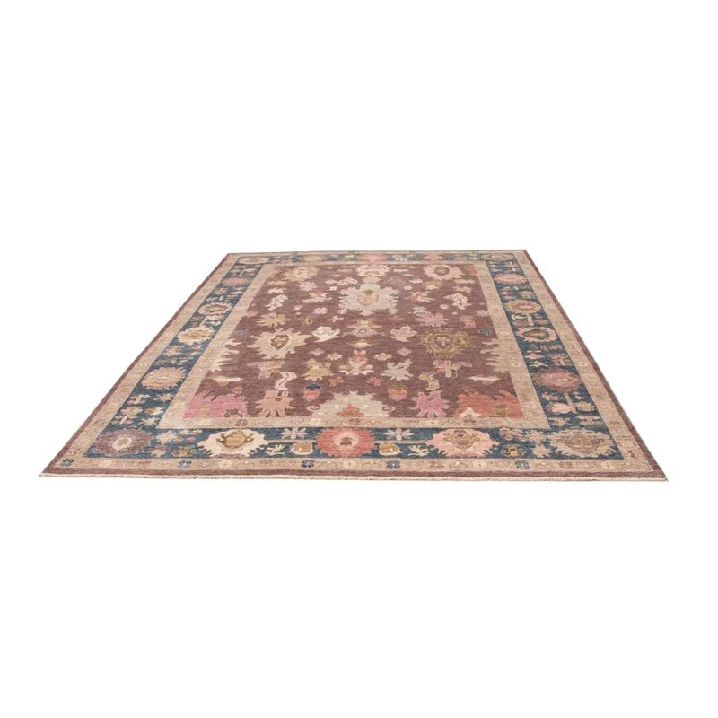 Usak Teppich 204x292cm - Orientteppich - dunkelrot