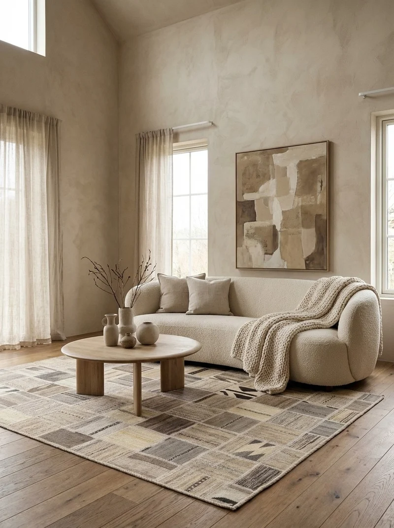 Kelim Tekkeh · Handgewebt – Beige, 200x150 cm