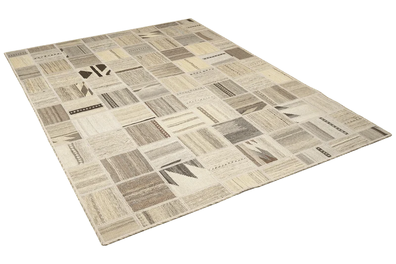 Kelim Tekkeh · Handgewebt – Beige, 200x150 cm