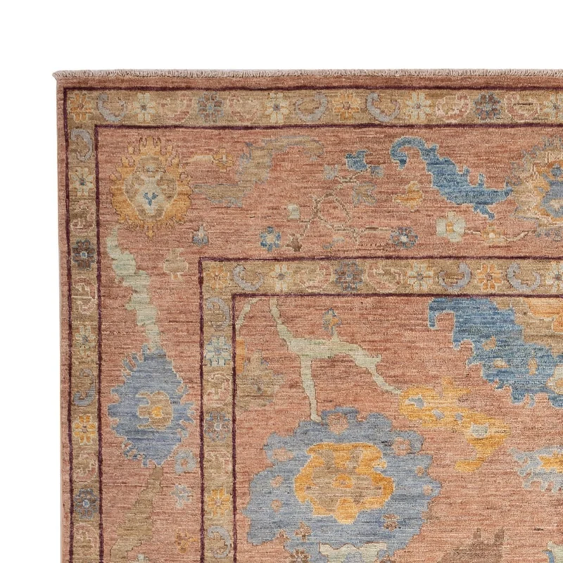 Ziegler Teppich - Usak - 206 x 297 cm - dunkelbeige
