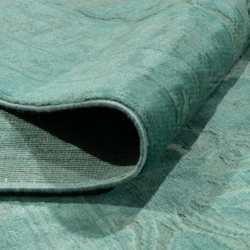 Designer Teppich 311x428cm - grün