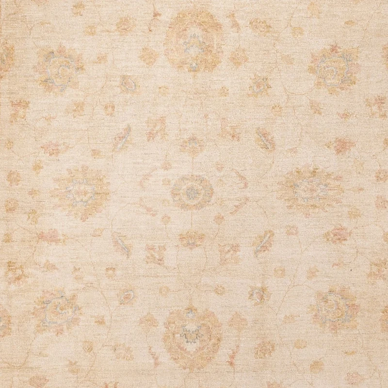 Ziegler Teppich 198x412cm - Orientteppich - beige