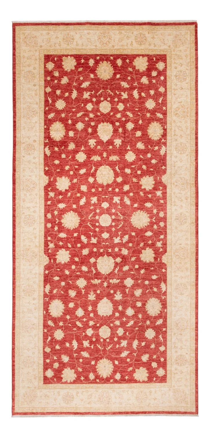 Ziegler Teppich 198x413cm - Orientteppich - rot