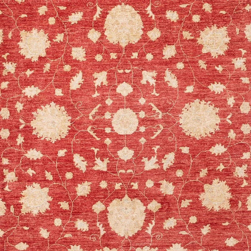 Ziegler Teppich 198x413cm - Orientteppich - rot