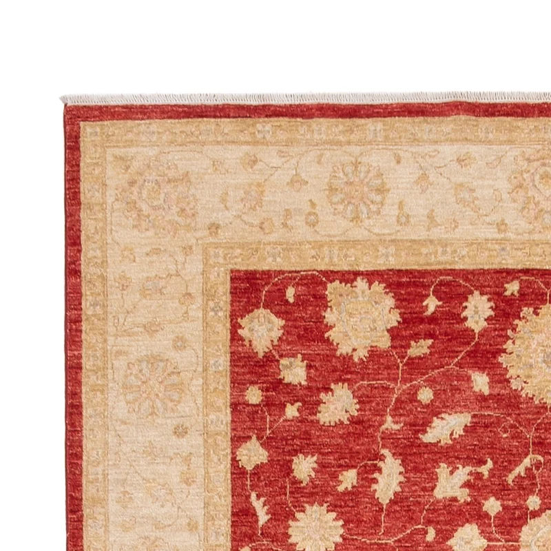 Ziegler Teppich 198x413cm - Orientteppich - rot