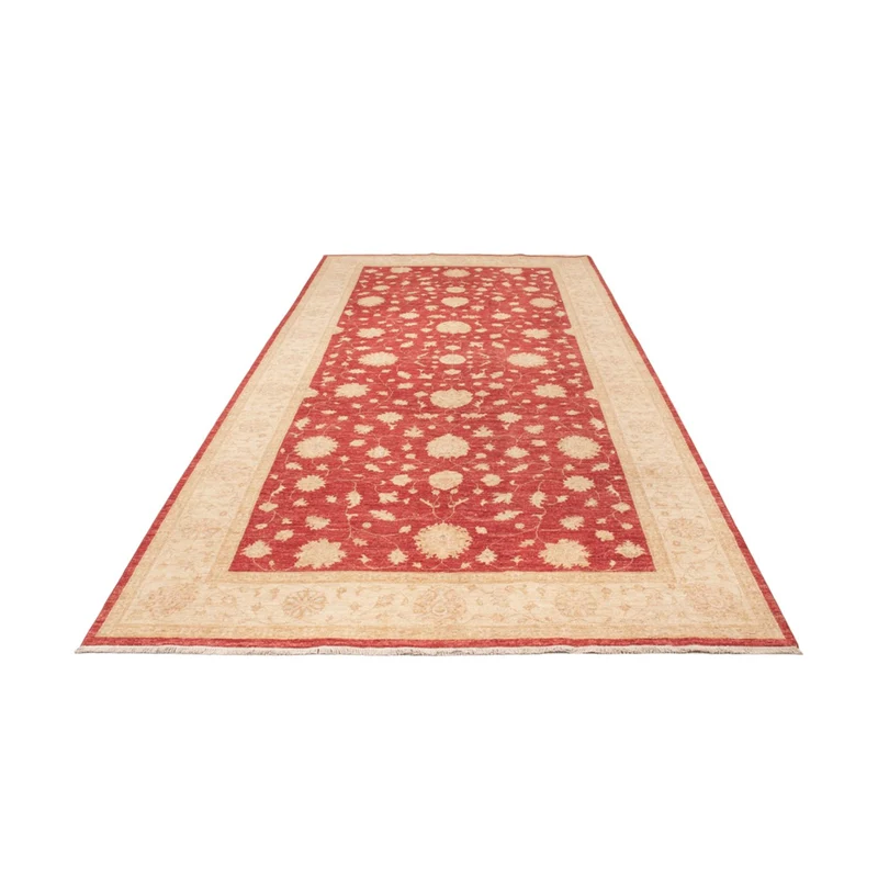 Ziegler Teppich 198x413cm - Orientteppich - rot