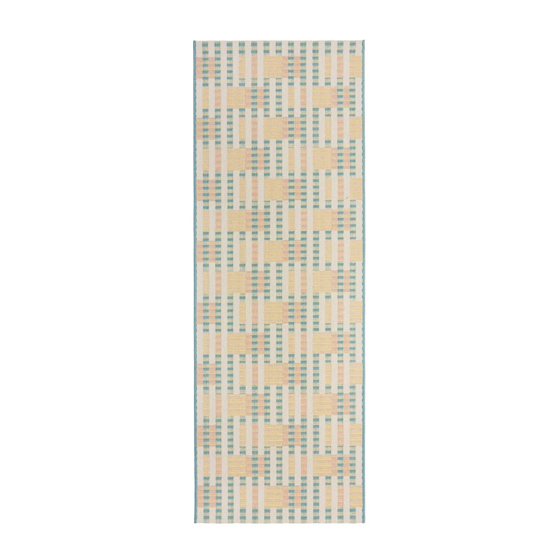 Balkonteppich - Villo Check Bunt