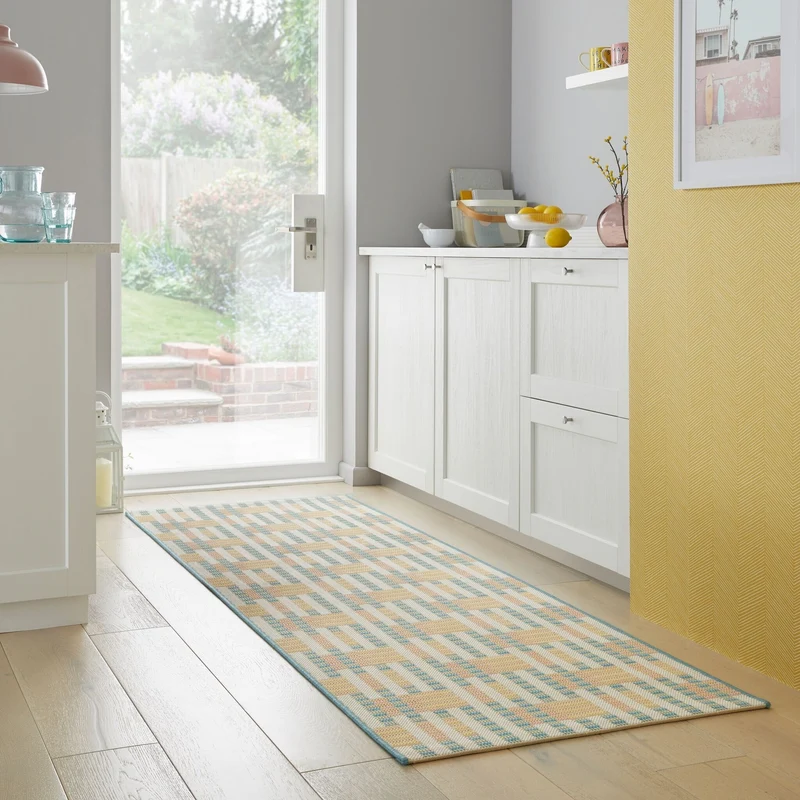 Balkonteppich - Villo Check Bunt