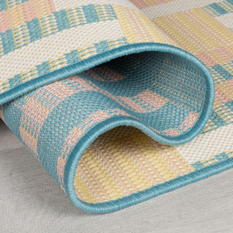 Balkonteppich - Villo Check Bunt