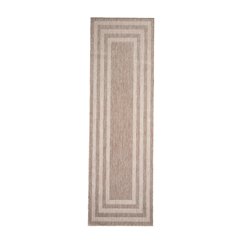 Balkonteppich - Sierra Frame Beige Creme