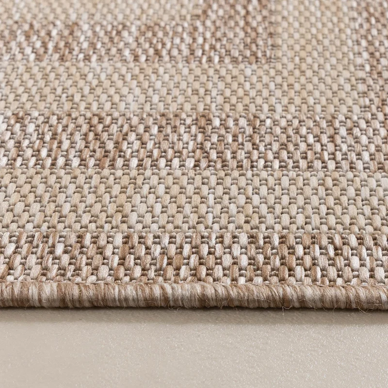 Balkonteppich - Sierra Frame Beige Creme