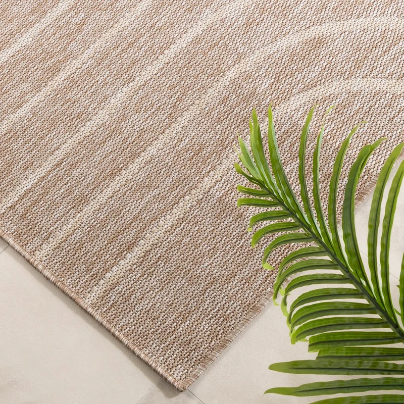 Balkonteppich - Sierra Curves Beige Creme