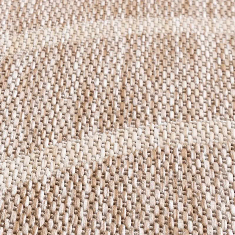 Balkonteppich - Sierra Curves Beige Creme