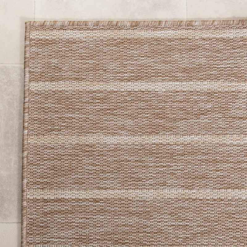 Balkonteppich - Sierra Curves Beige Creme