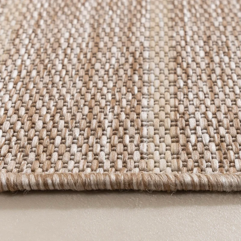 Balkonteppich - Sierra Curves Beige Creme
