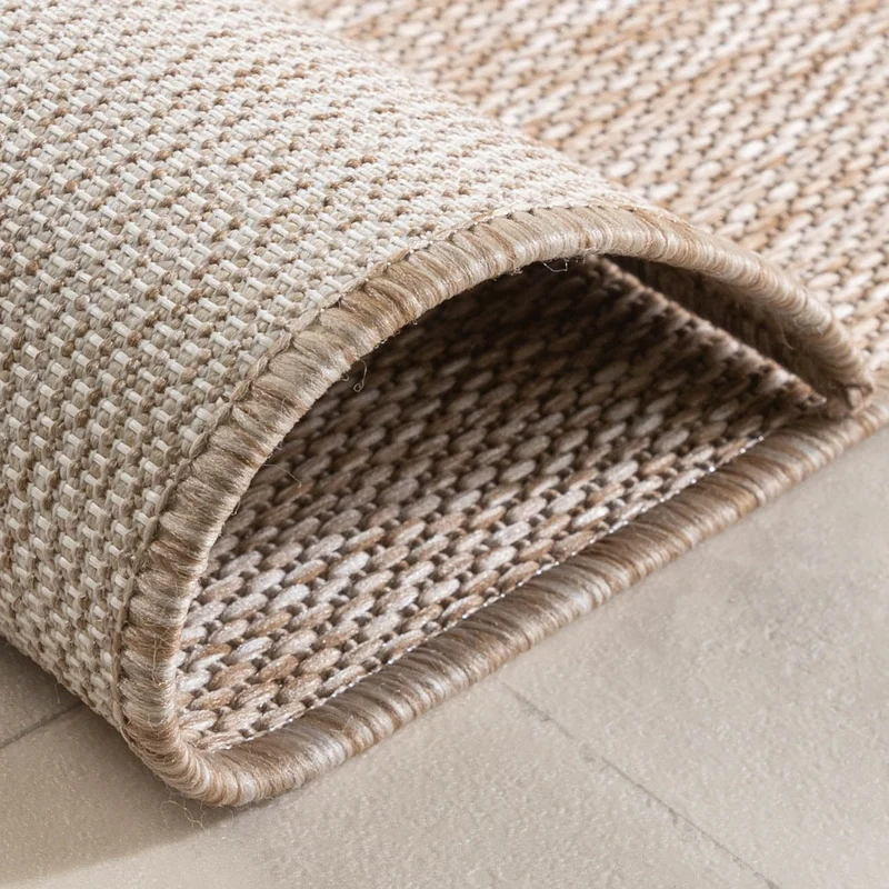 Balkonteppich - Sierra Curves Beige Creme