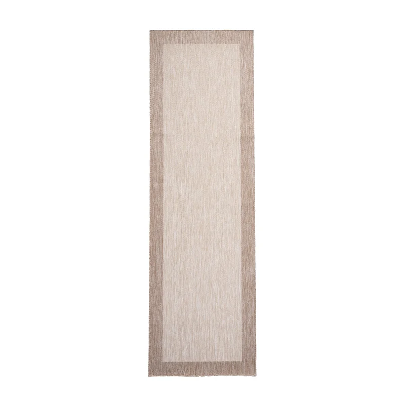Balkonteppich - Sierra Border Creme Beige