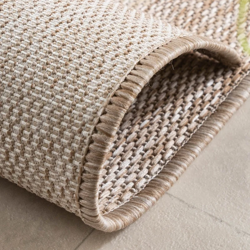 Balkonteppich - Sierra Border Creme Beige