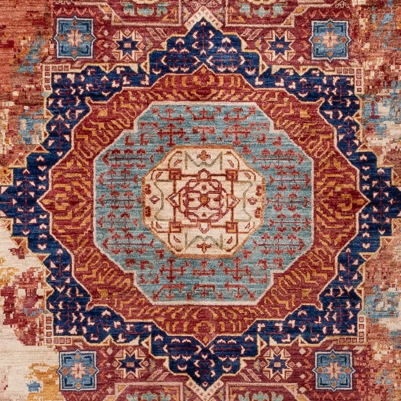 Designer Teppich - 253 x 340 cm - mehrfarbig