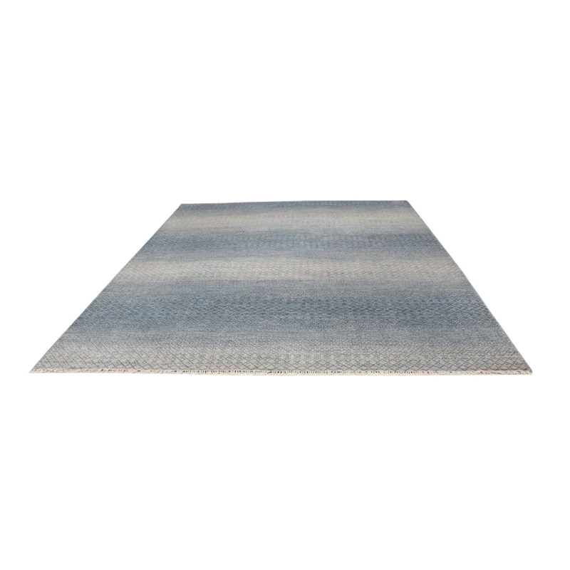 Designer Teppich 277x365cm - hellblau
