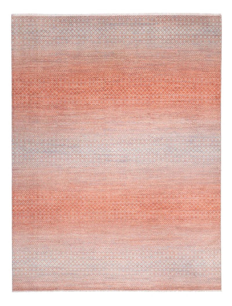 Designer Teppich 276x368cm - hellrot
