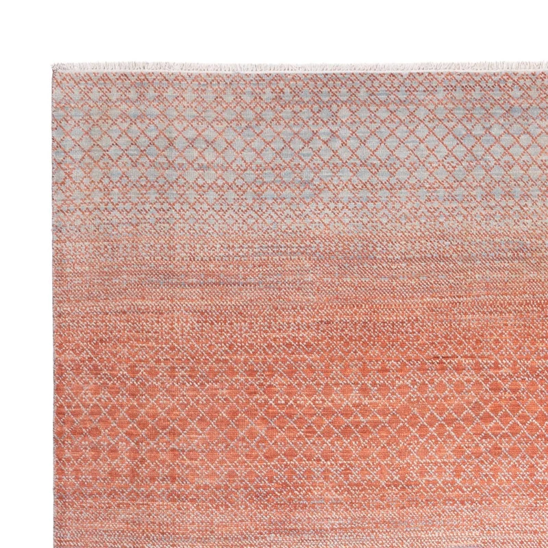 Designer Teppich 276x368cm - hellrot