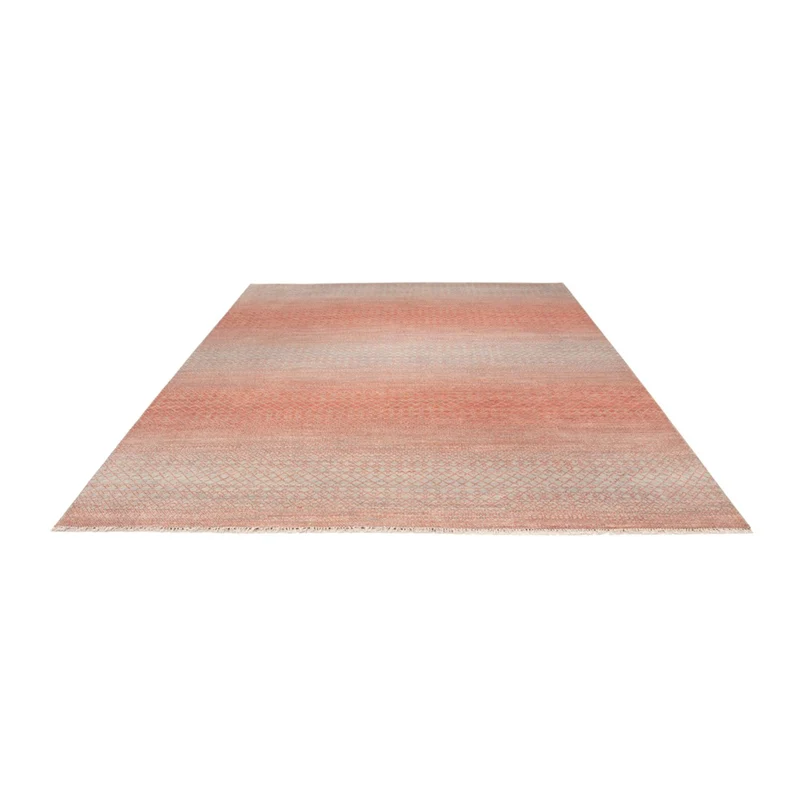 Designer Teppich 276x368cm - hellrot