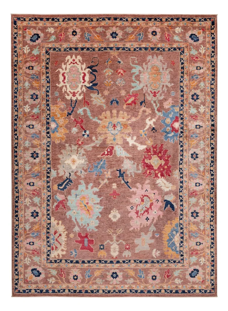 Usak Teppich 262x360cm - Orientteppich - mehrfarbig