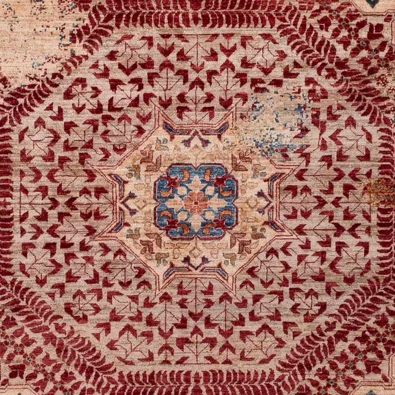 Designer Teppich 249x340cm - mehrfarbig