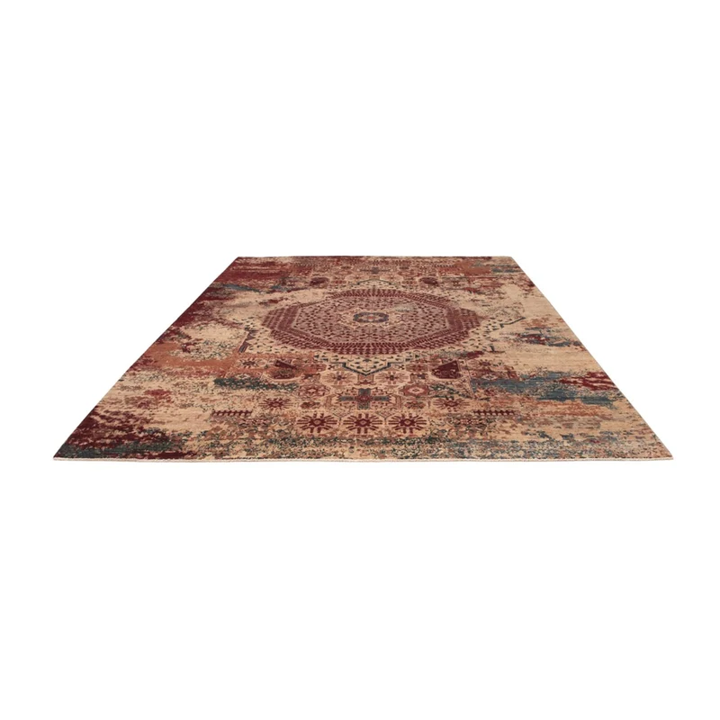 Designer Teppich 249x340cm - mehrfarbig