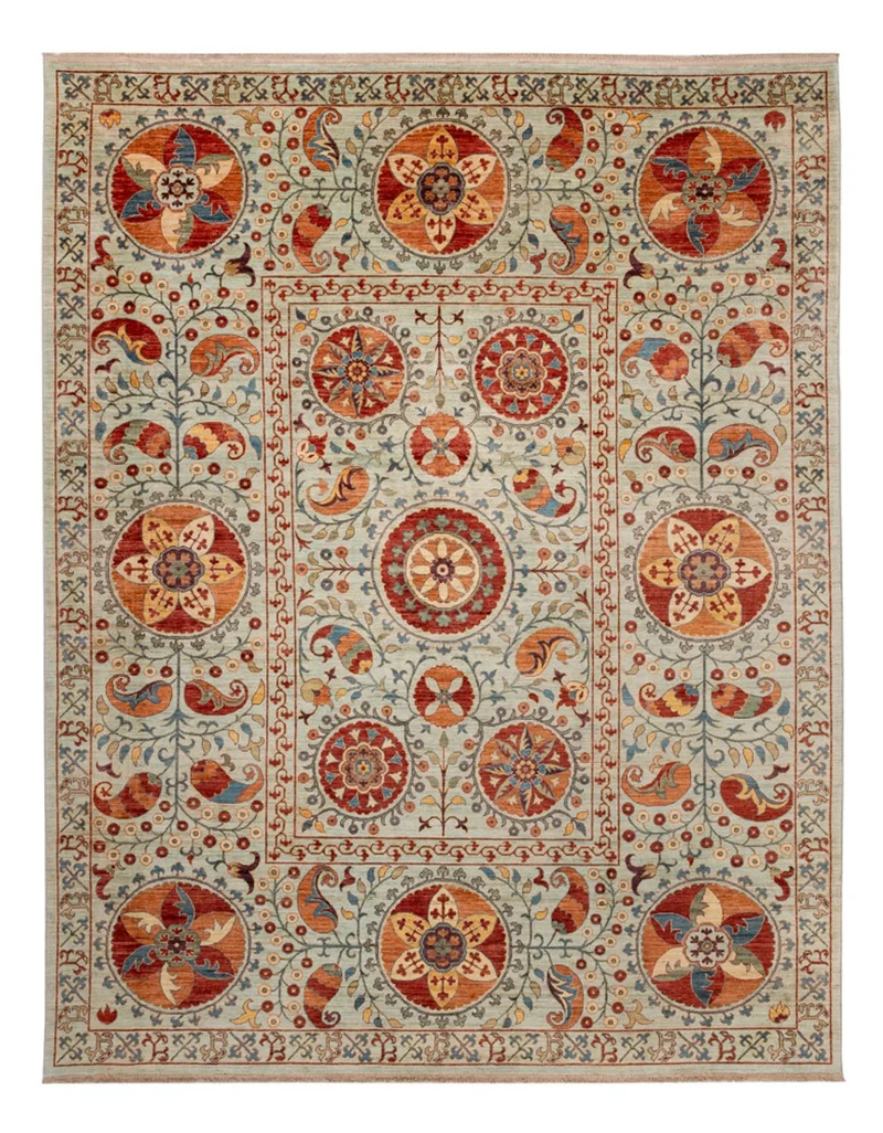 Ariana Teppich 281x357cm - Orientteppich - sand