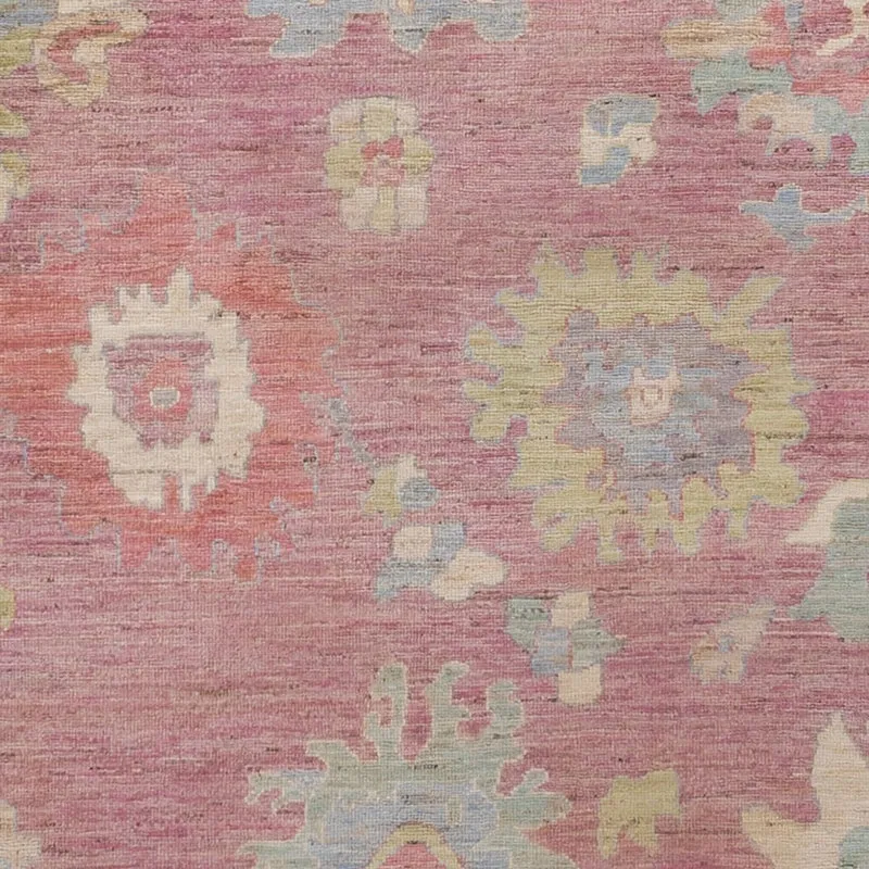 Usak Teppich 172x240cm - Orientteppich - hellrot