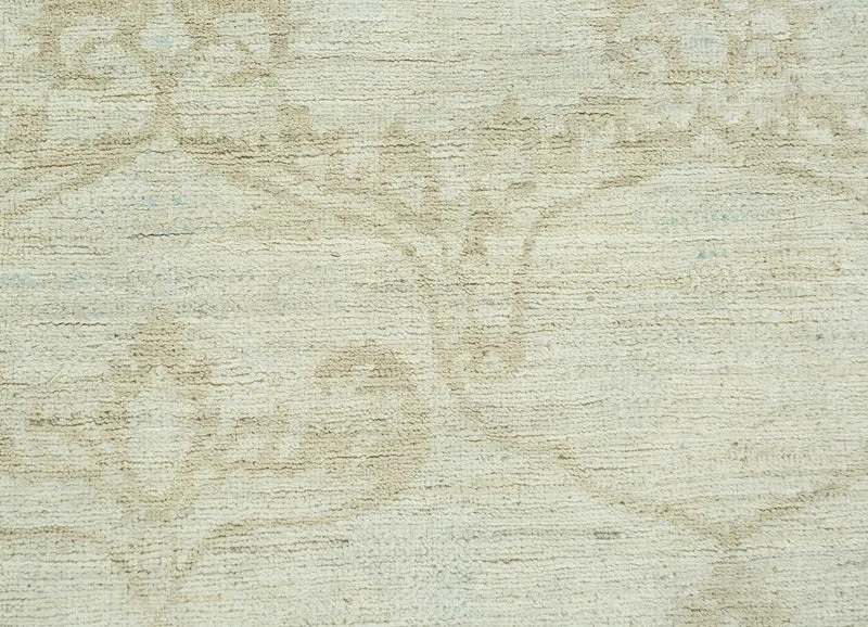 Wollteppich - 188 x 268 cm - creme