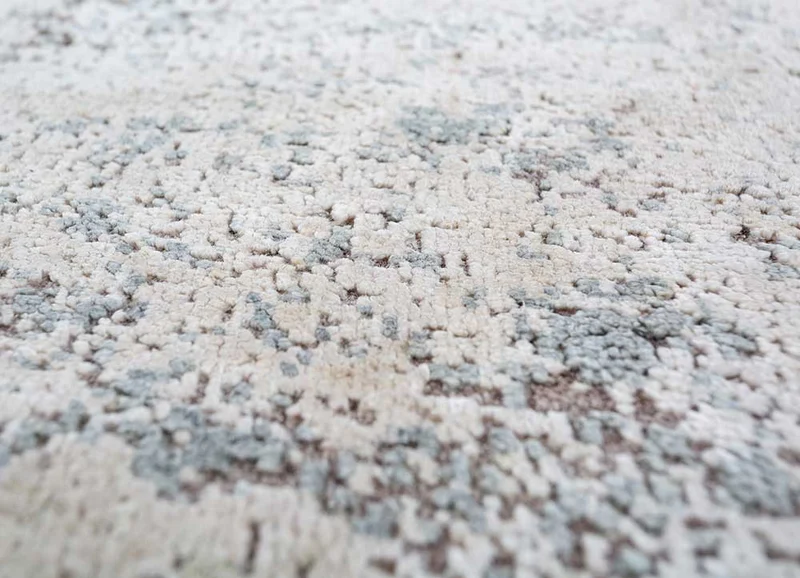 Designer Teppich - 240 x 300 cm - silber