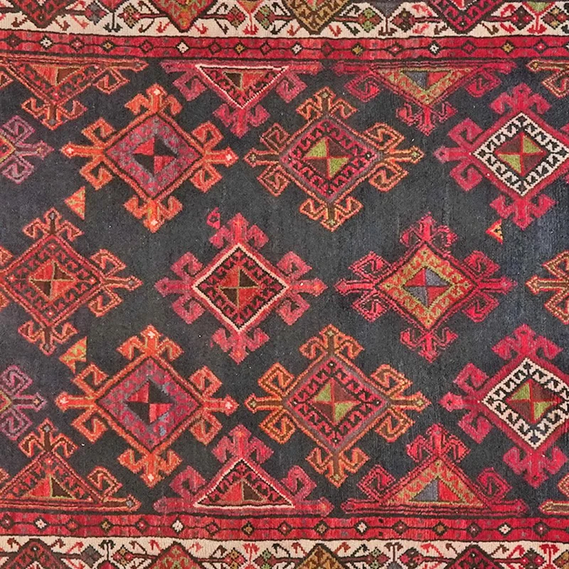 Veramin · Handgeknüpft – Schwarz, 350x166 cm