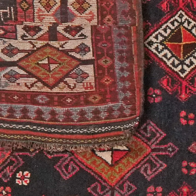 Veramin · Handgeknüpft – Schwarz, 350x166 cm
