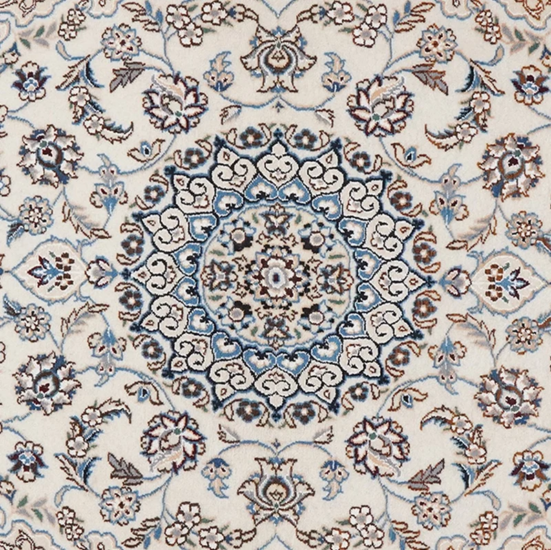 Nain 9La · Handgeknüpft – Beige, 145x99 cm