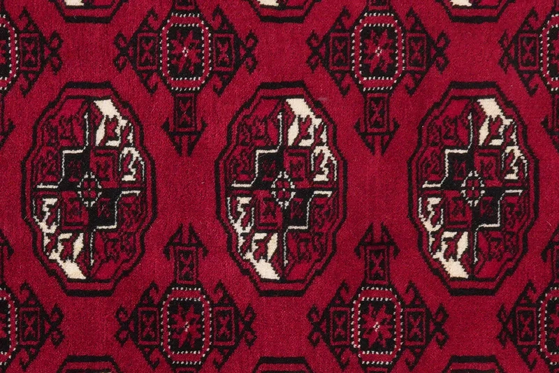 Turkman · Handgeknüpft – Rot, 286x199 cm