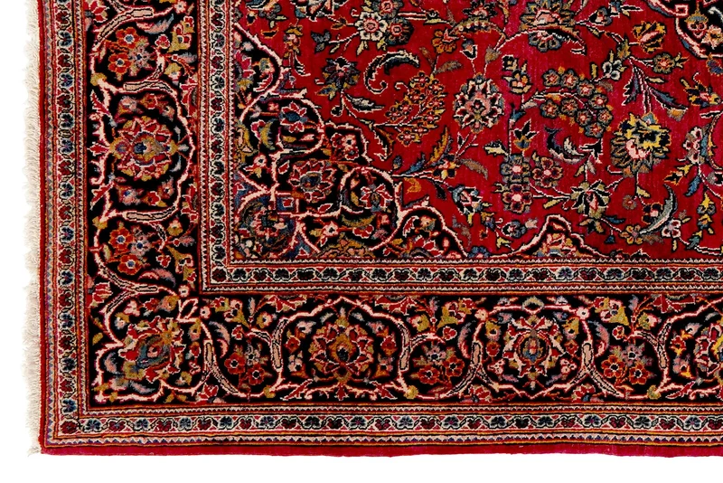 Kashan · Handgeknüpft – Rot, 219x138 cm