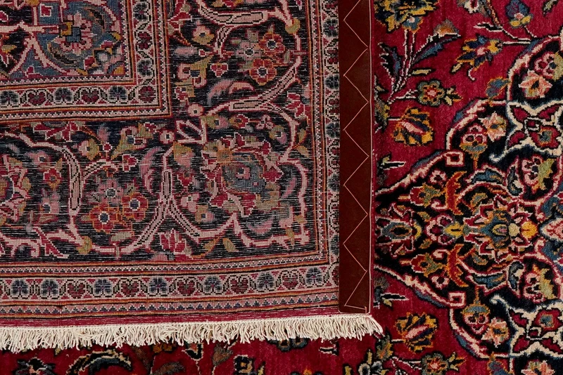 Kashan · Handgeknüpft – Rot, 219x138 cm