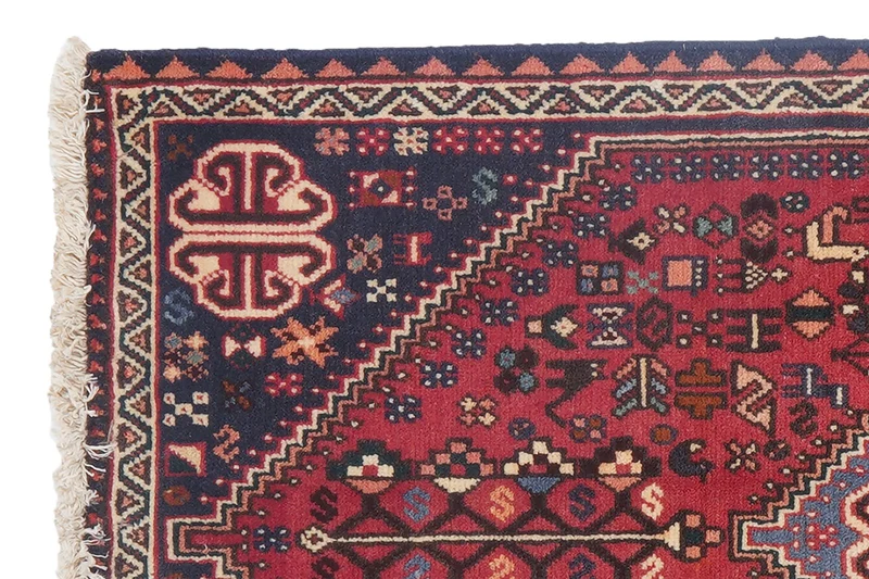 Abadeh · Handgeknüpft – Rot, 99x59 cm