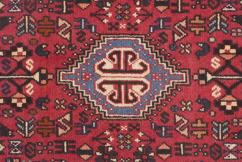 Abadeh · Handgeknüpft – Rot, 99x59 cm