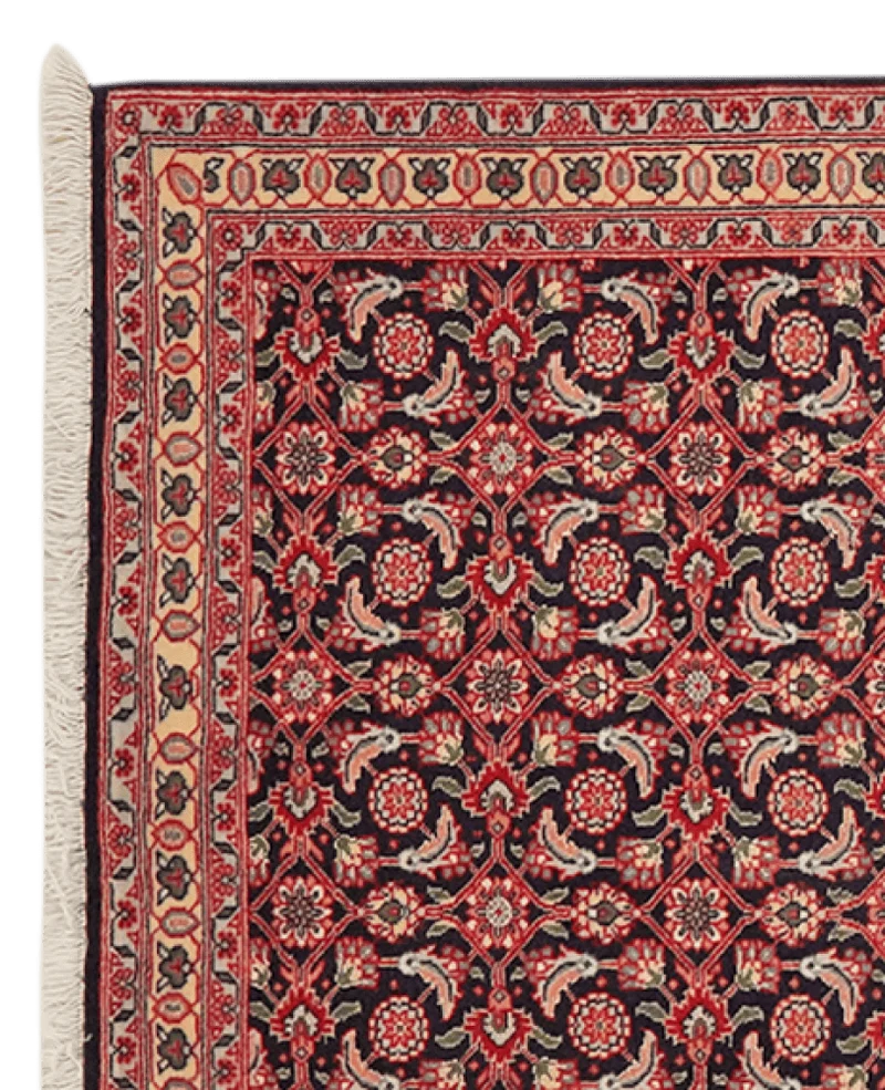 Tabriz 50 Raj · Handgeknüpft – Blau, 189x70 cm