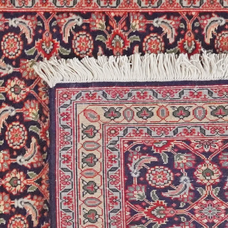 Tabriz 50 Raj · Handgeknüpft – Blau, 189x70 cm