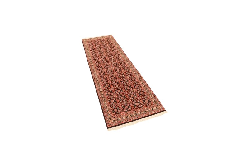 Tabriz 50 Raj · Handgeknüpft – Blau, 198x66 cm