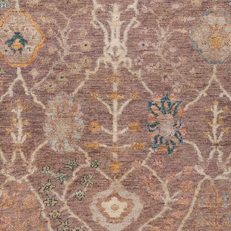 Usak Teppich 173x240cm - Orientteppich - dunkelbeige