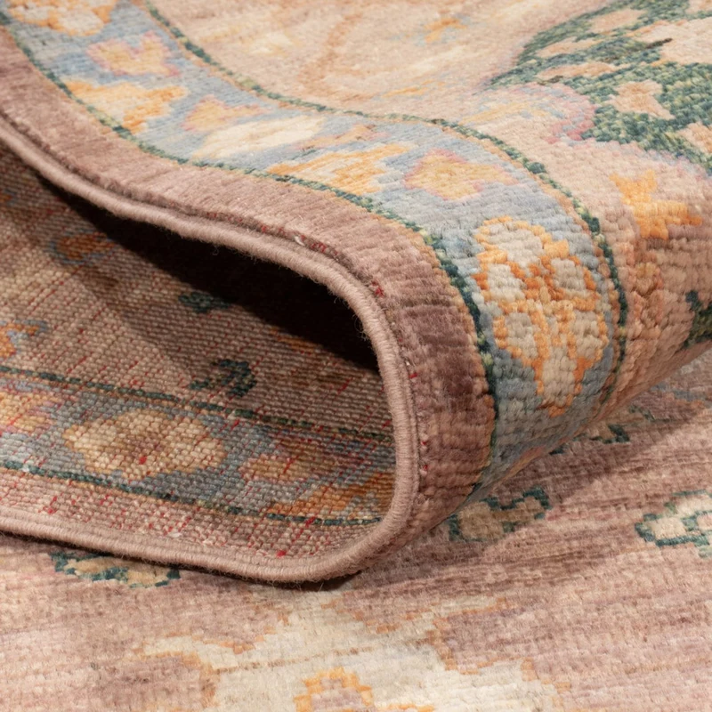Usak Teppich 173x240cm - Orientteppich - dunkelbeige
