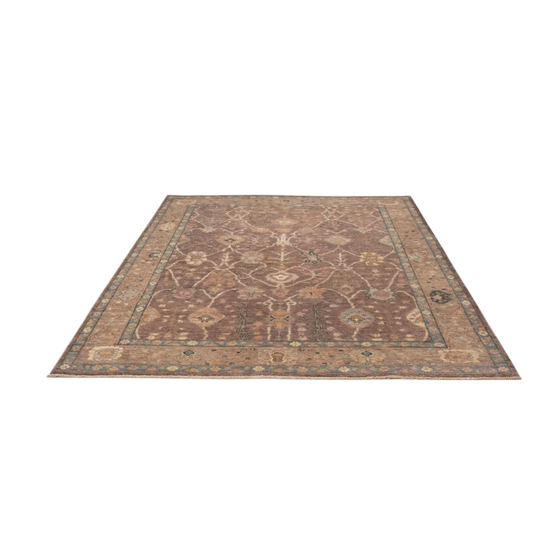 Usak Teppich 173x240cm - Orientteppich - dunkelbeige