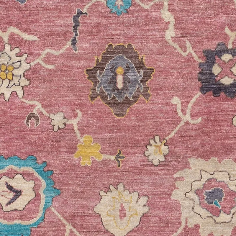 Usak Teppich 174x234cm - Orientteppich - hellrot